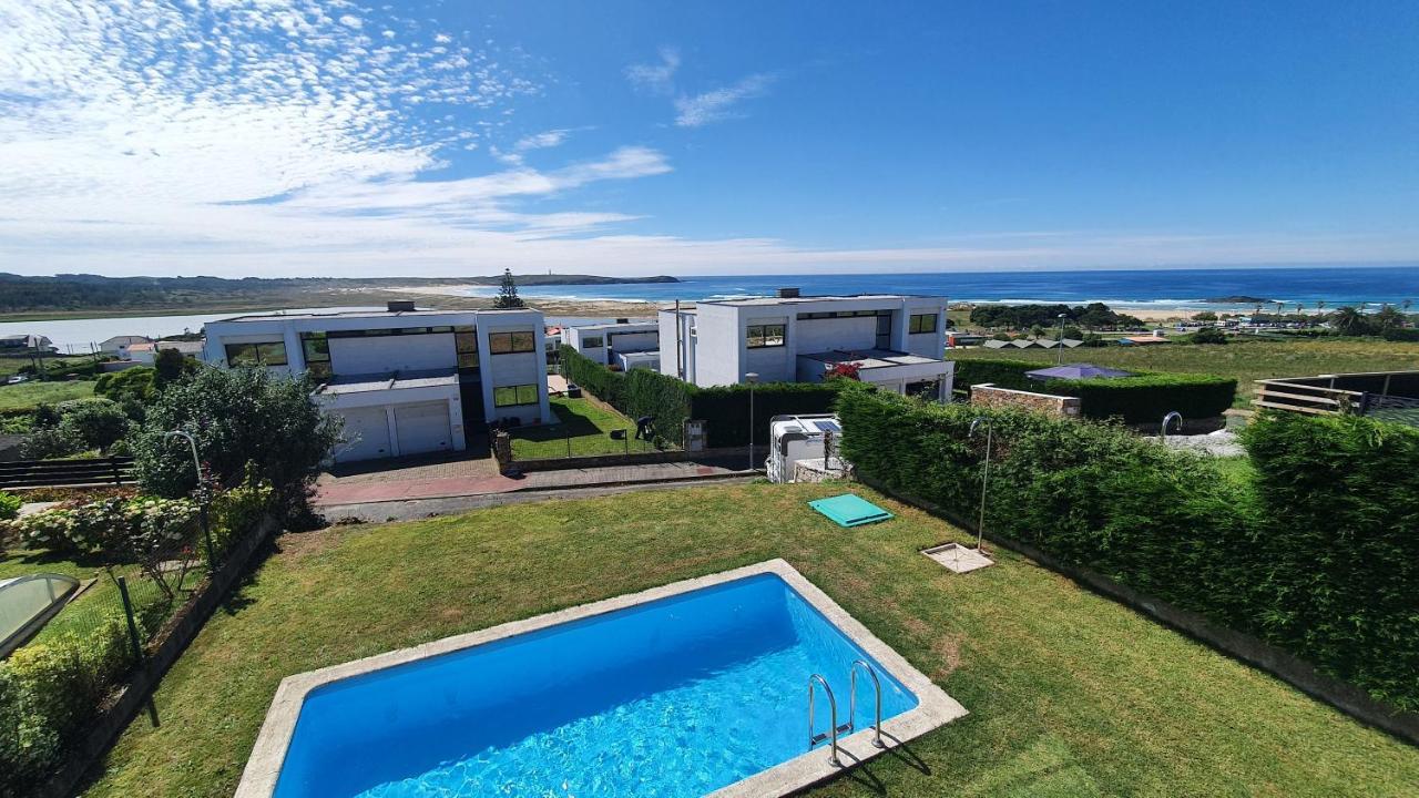 Modern 4 Double Bedroom Villa With Pool / Garden Valdoviño Dış mekan fotoğraf